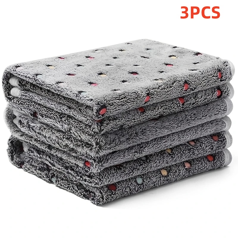 3PCS Soft Fluffy Pet Blanket C - огляд і ціна Pet Supplies Nz