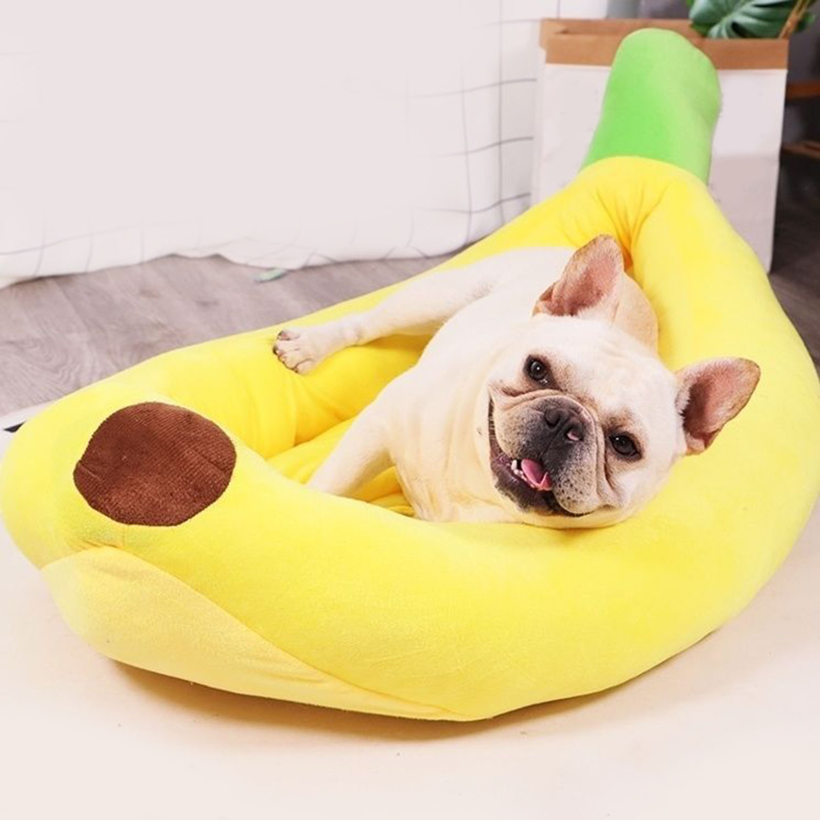 Banana Shaped Dog Bed Breathab - огляд і ціна Pet Supplies Dog Wash