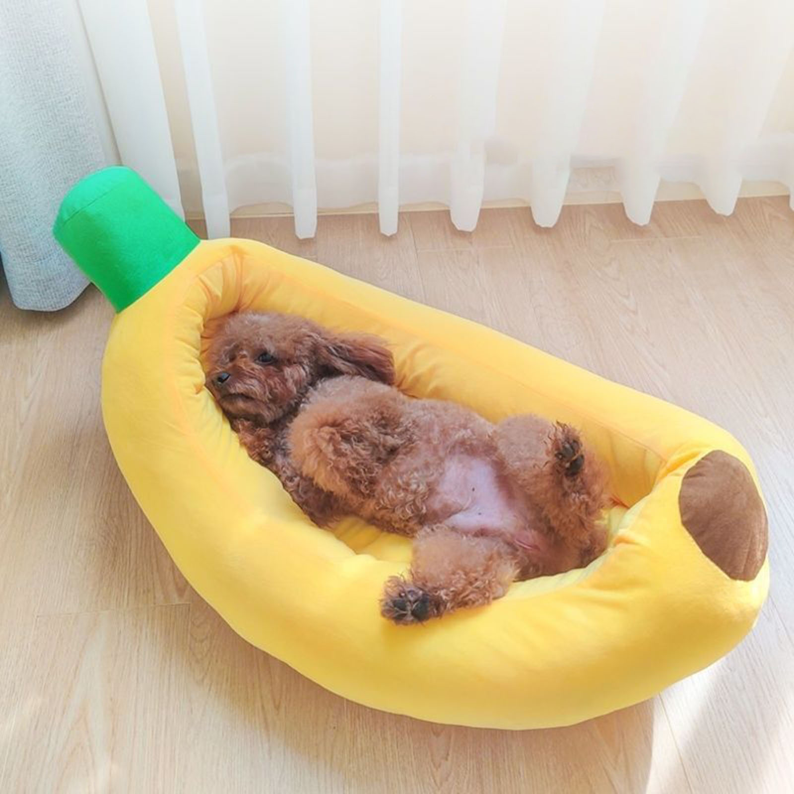 Banana Shaped Dog Bed Breathab - огляд і ціна Pet Supplies Dog Wash