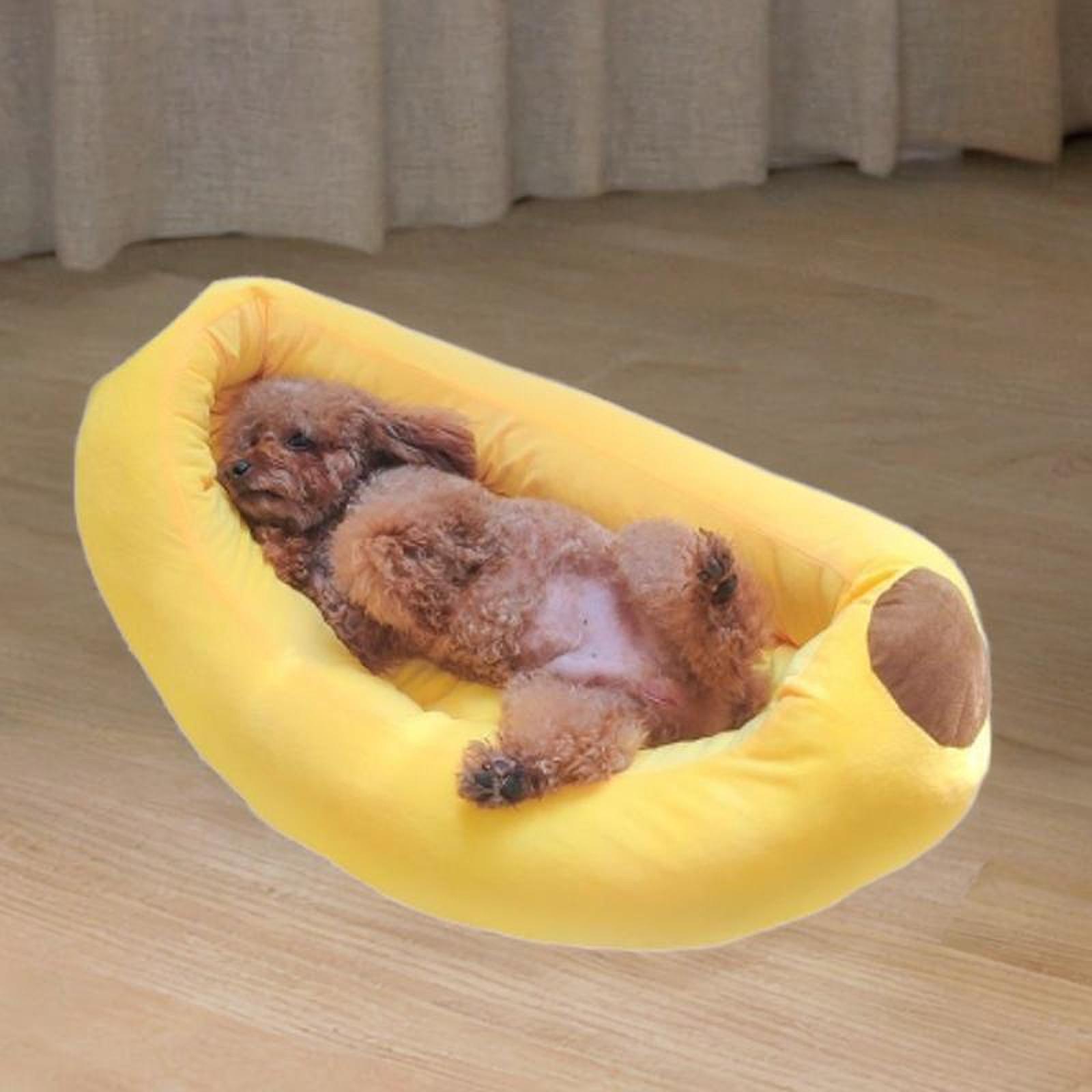 Banana Shaped Dog Bed Breathab - огляд і ціна Pet Supplies Dog Wash