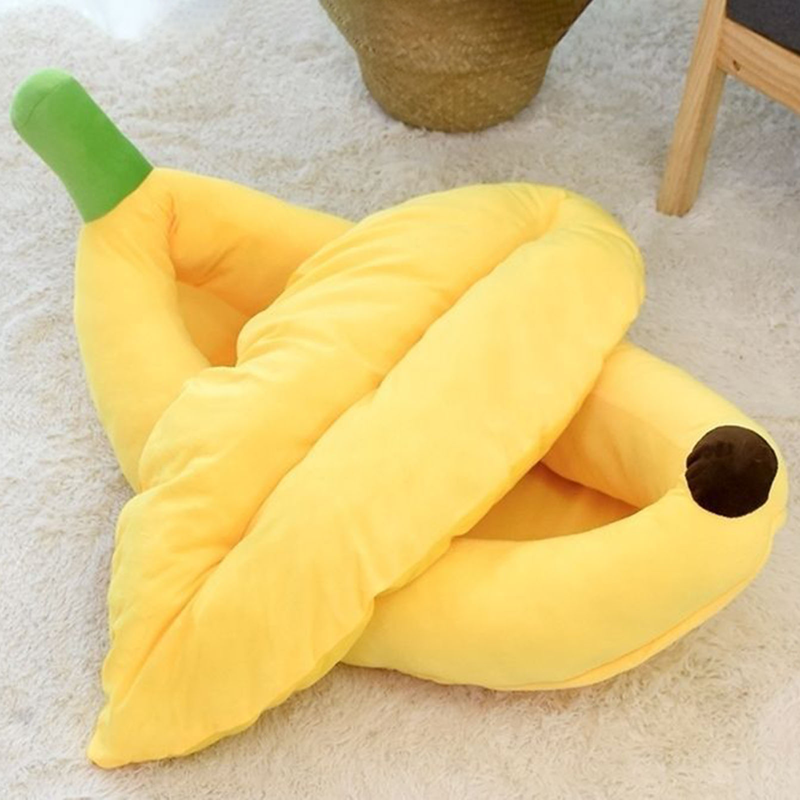Banana Shaped Dog Bed Breathab - огляд і ціна Pet Supplies Dog Wash
